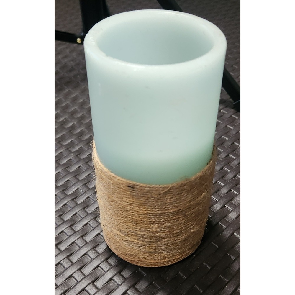 Rustic LED Flameless Pillar Candle - Picture 4 of 4